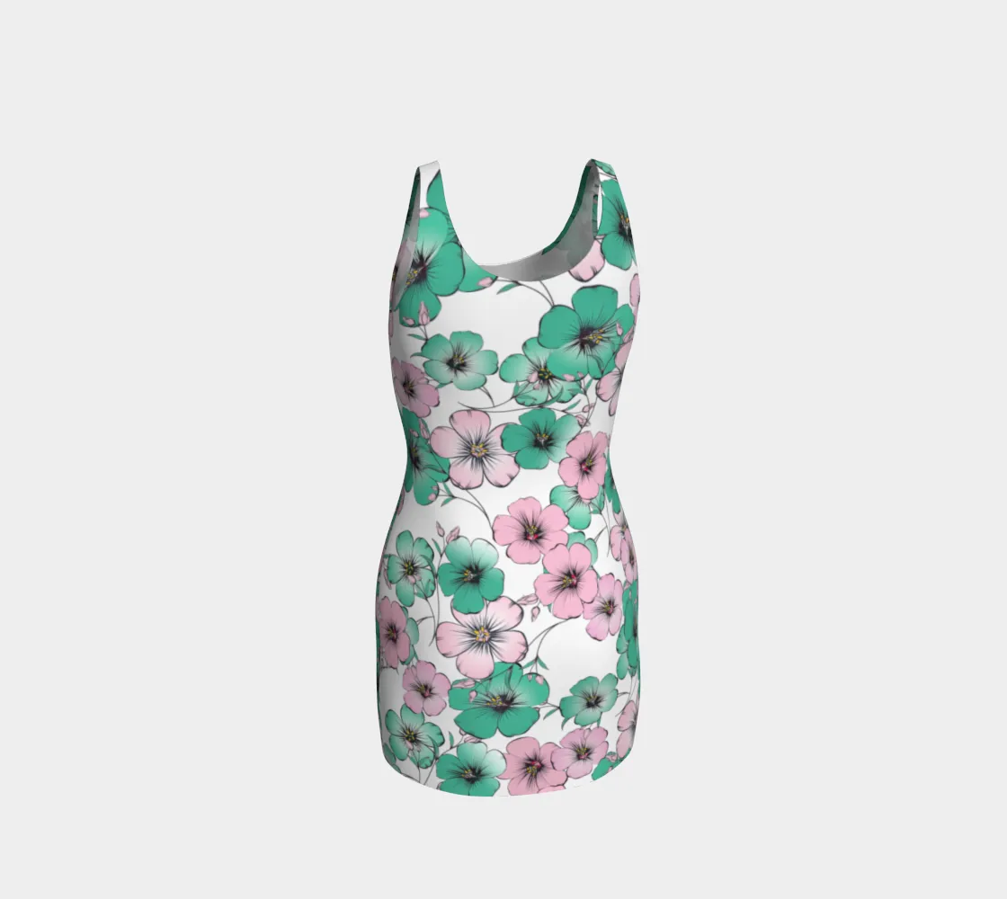 Hibiscus Heaven Bodycon Dress