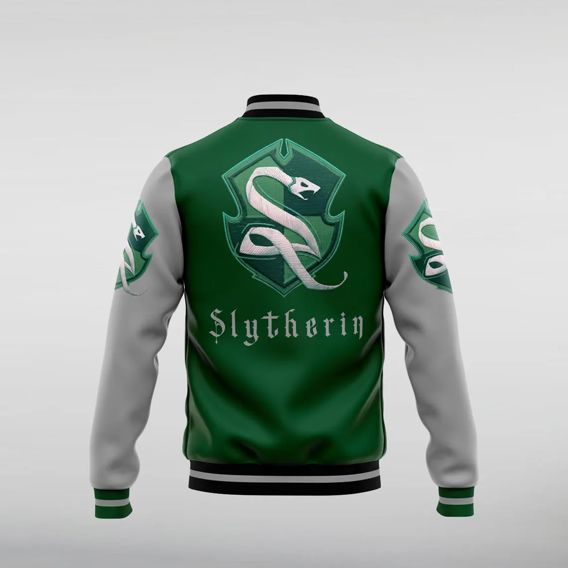 Hogwarts Harry Potter Slytherin Letterman Jacket