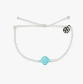 Iridescent White Shell Bracelet