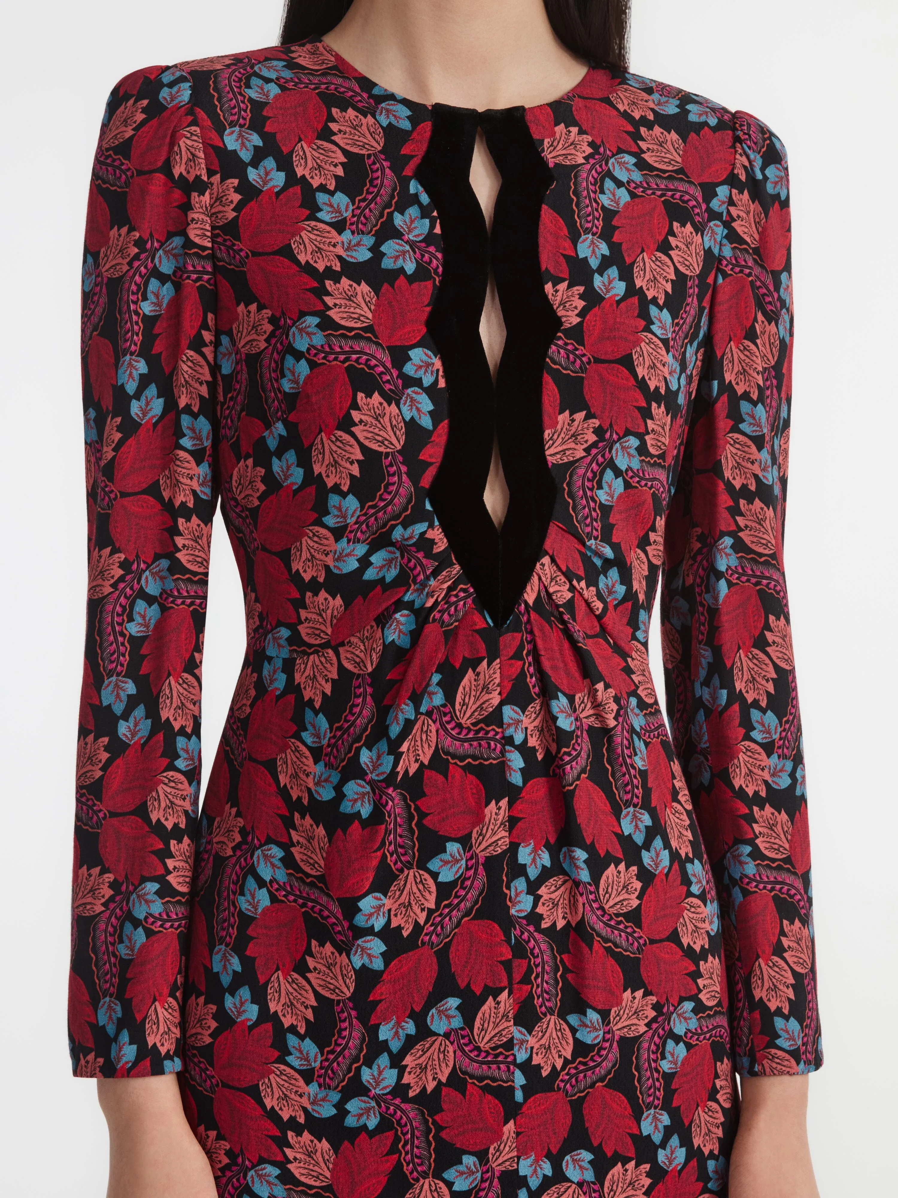 Jinx C Dress in Follium Rouge