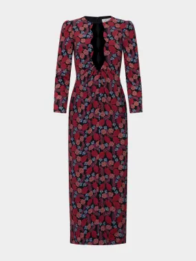 Jinx C Dress in Follium Rouge