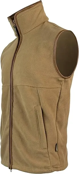 JP Mens Countryman Fleece Gilet Barley