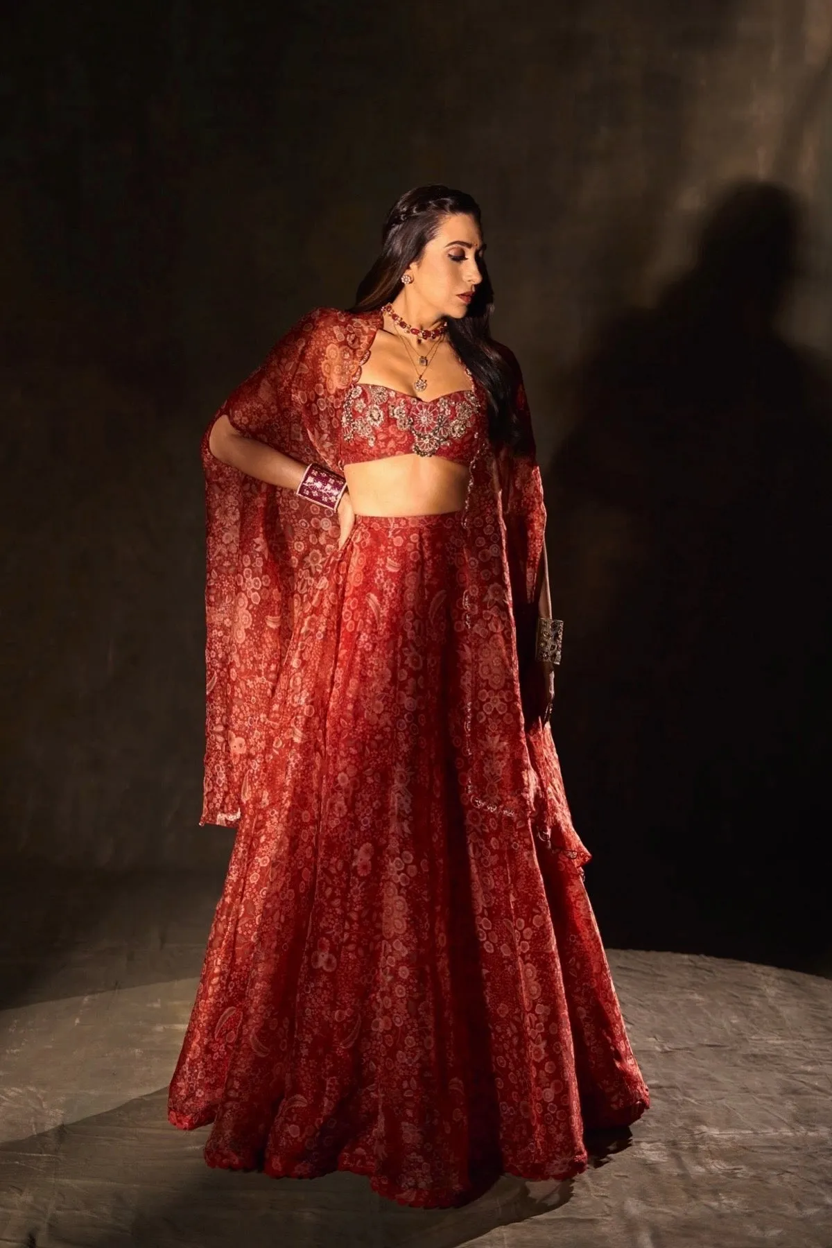Karishma Kapoor In Ziba Lehenga Set