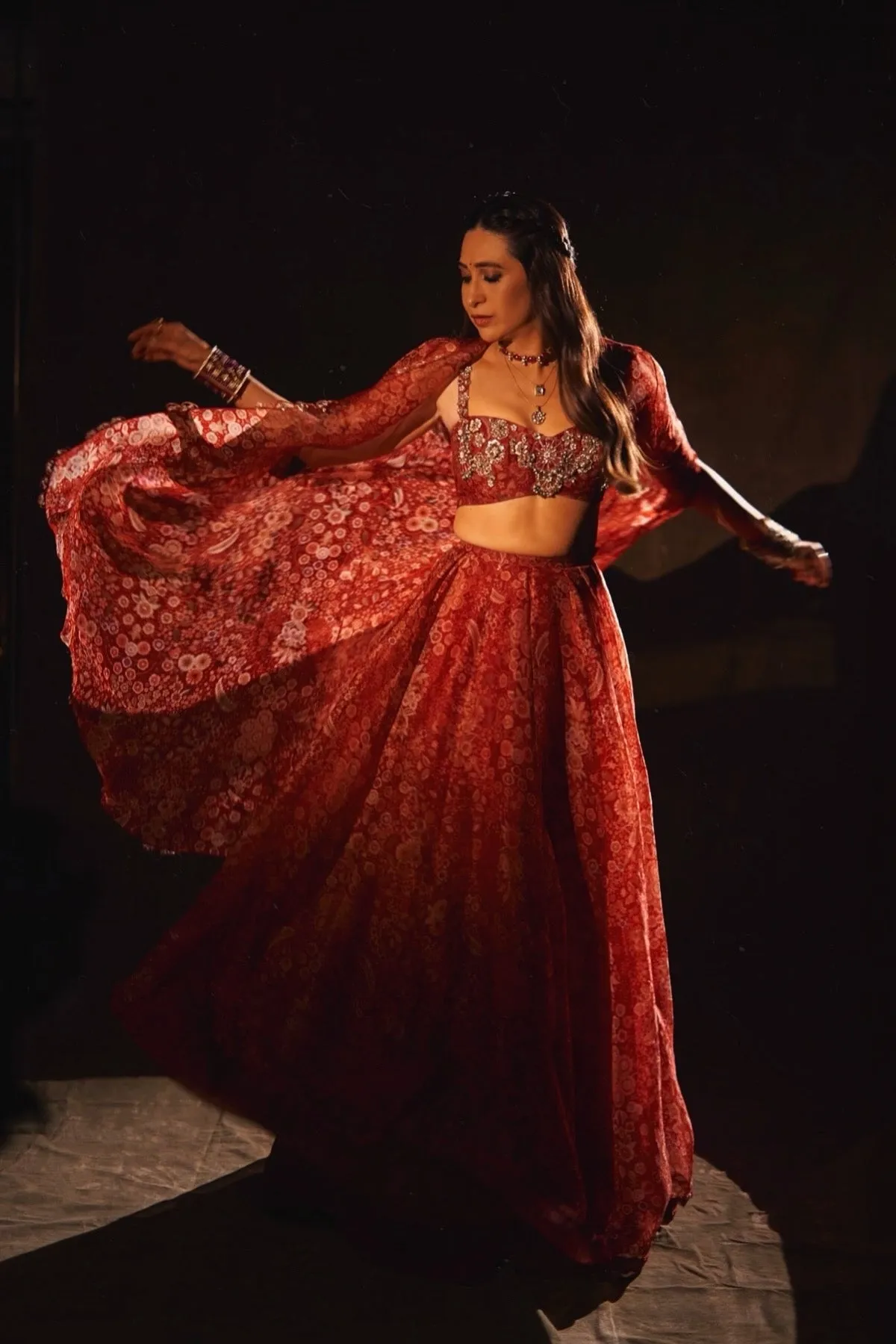 Karishma Kapoor In Ziba Lehenga Set