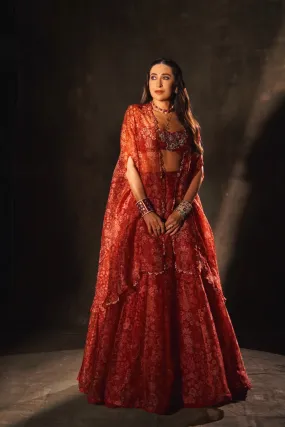 Karishma Kapoor In Ziba Lehenga Set
