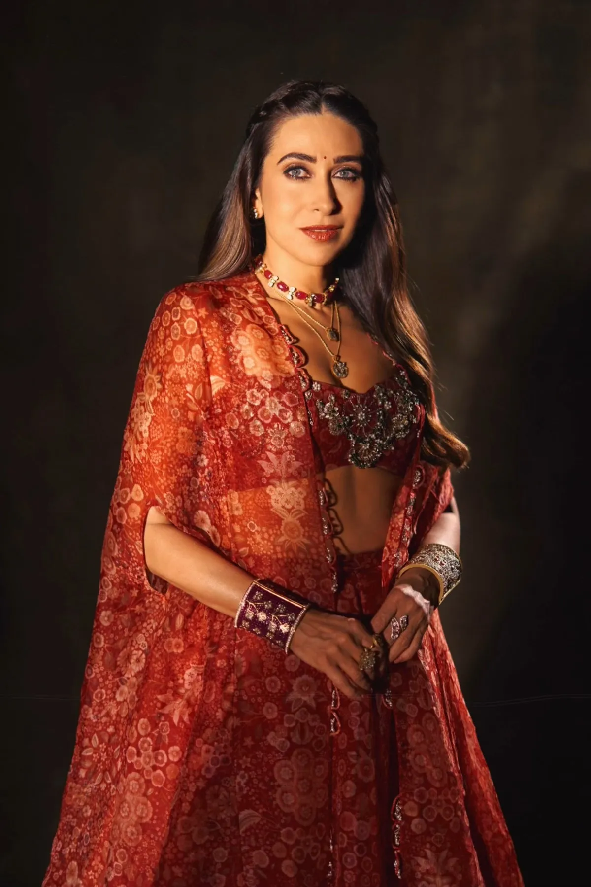 Karishma Kapoor In Ziba Lehenga Set