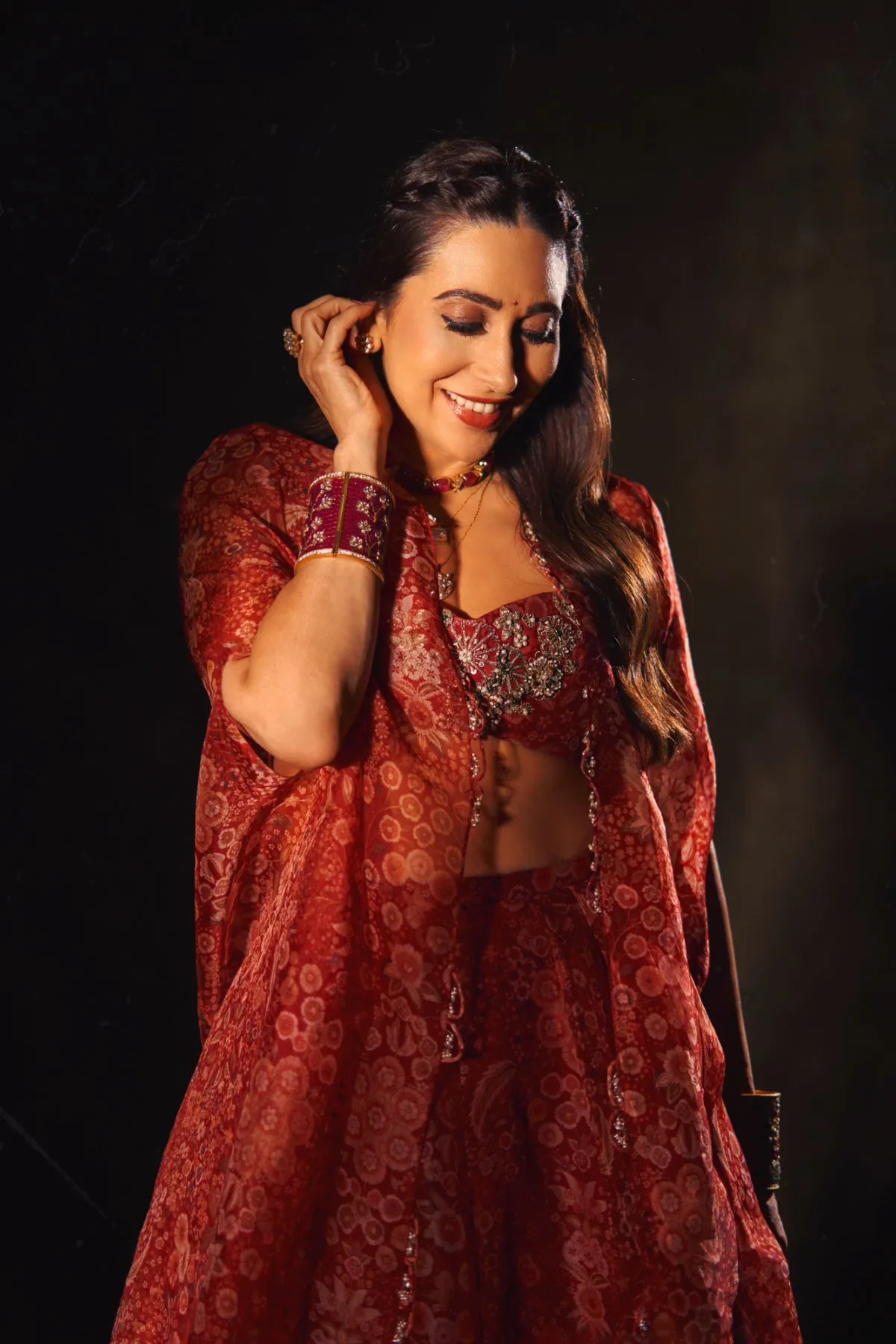 Karishma Kapoor In Ziba Lehenga Set