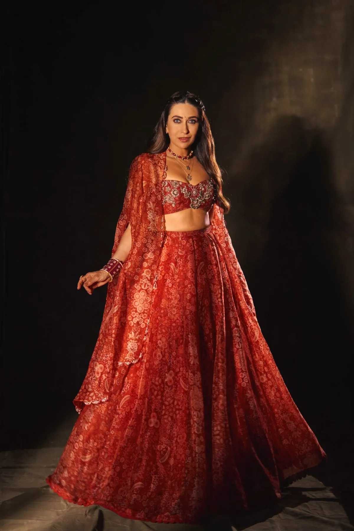 Karishma Kapoor In Ziba Lehenga Set