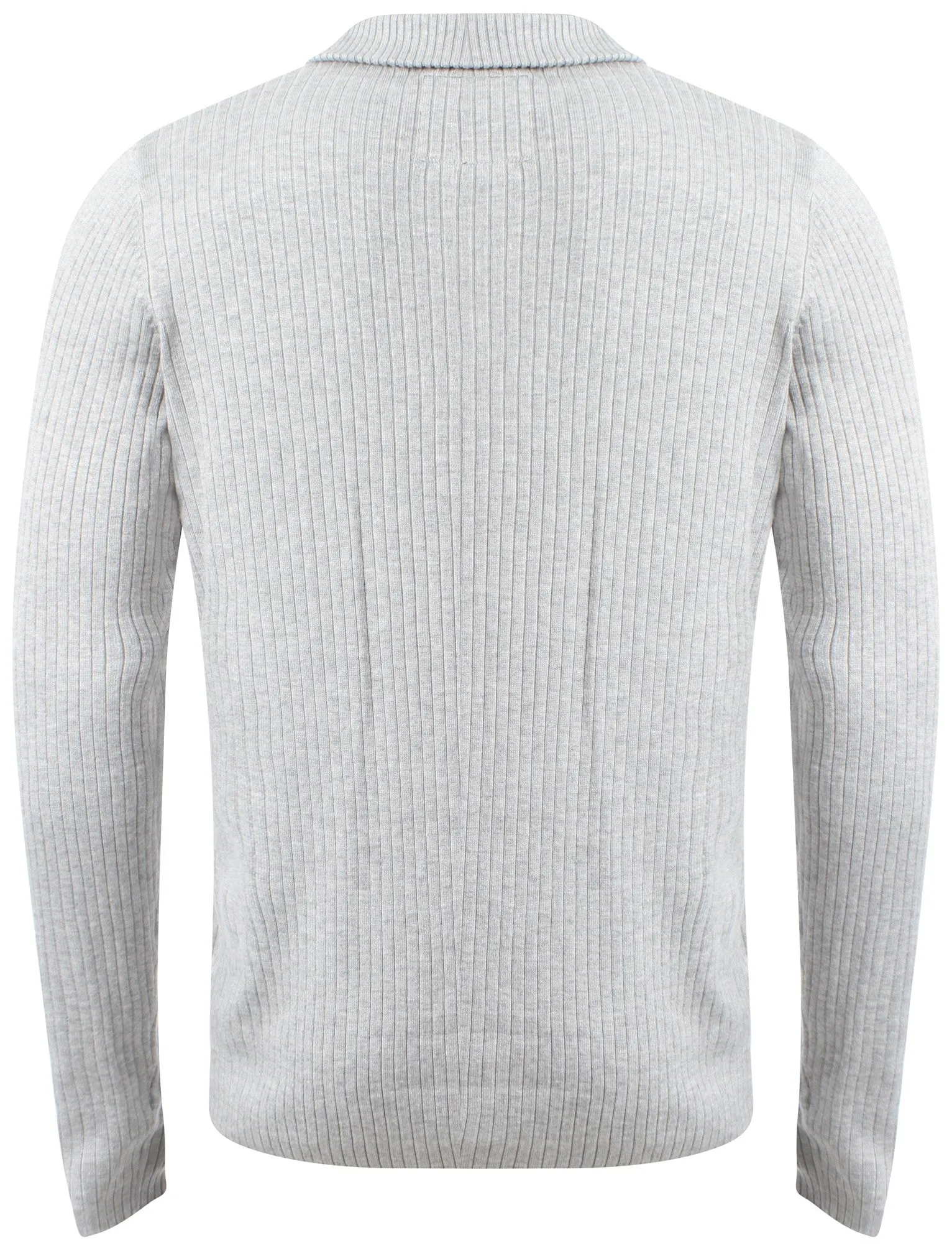 Kensington Eastside Beswick Jumper in Light Grey Marl
