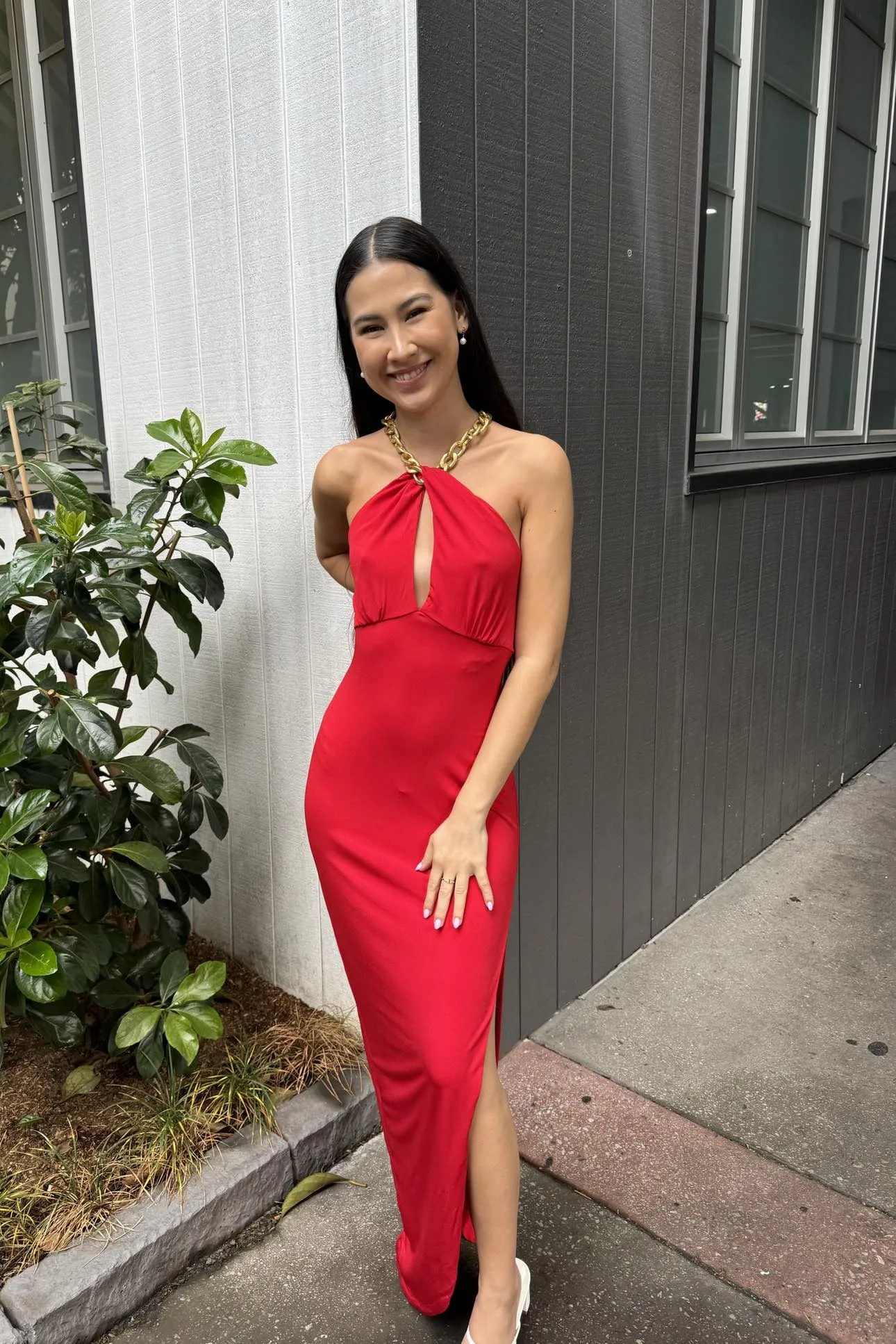 Kimora Maxi Dress - Red