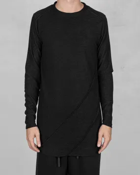 Knit long sleeve sweater
