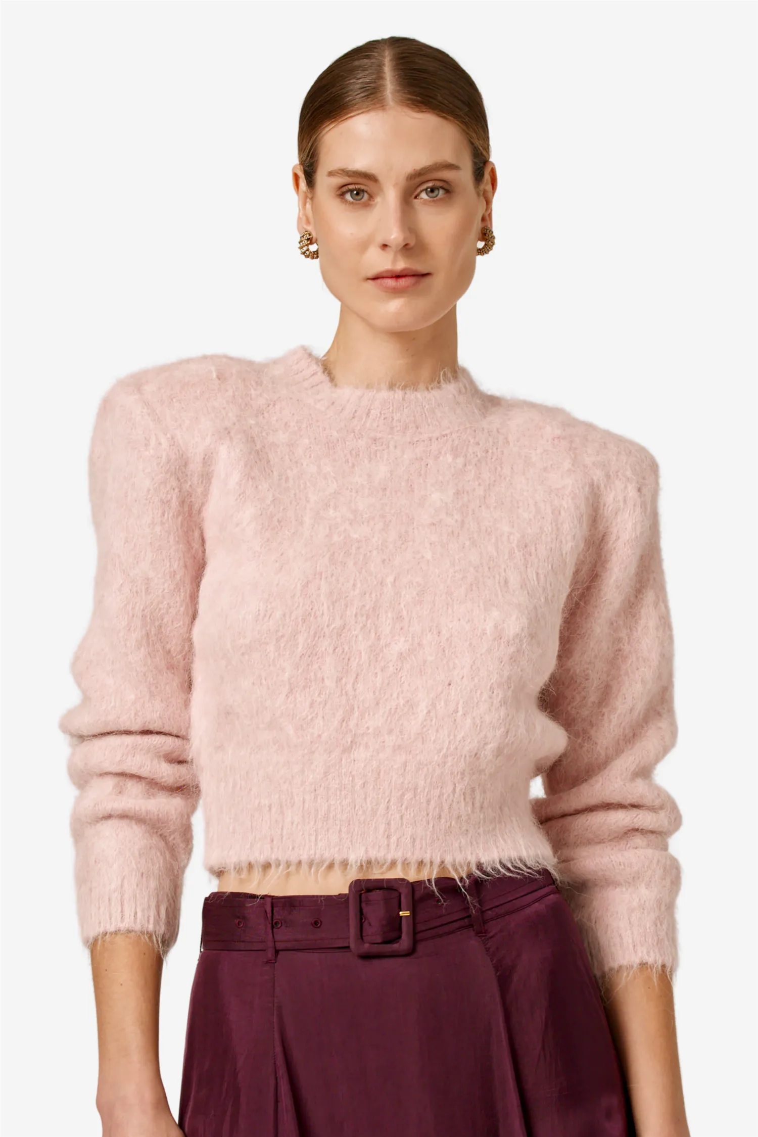 Knit Top Dusty Pink