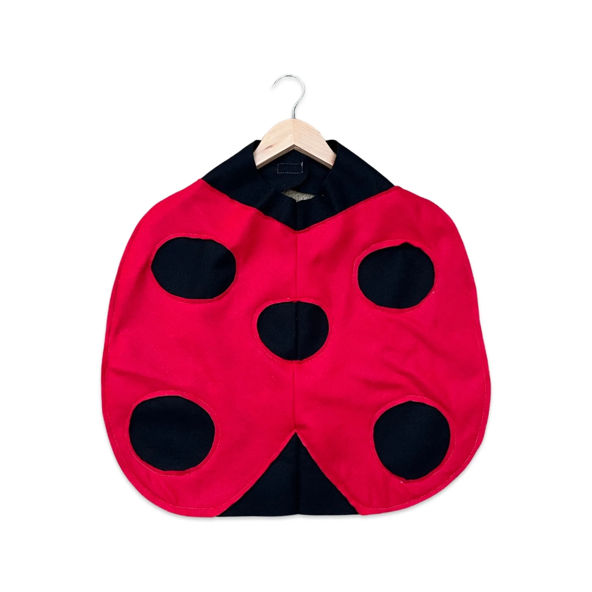 Ladybug Cape, Halloween Costume or Dress Up Cape