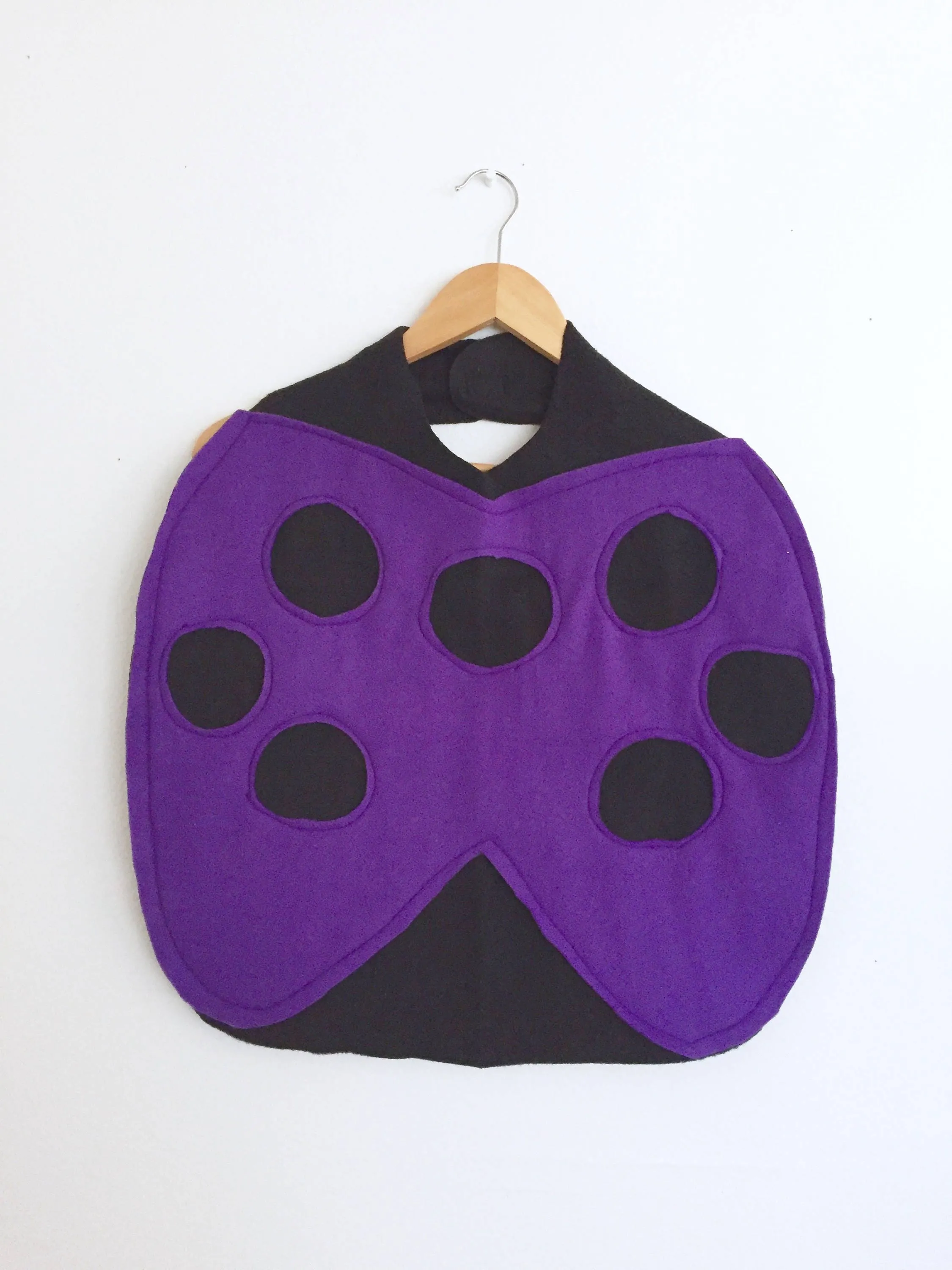Ladybug Cape, Halloween Costume or Dress Up Cape