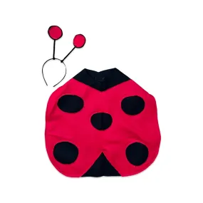 Ladybug Cape, Halloween Costume or Dress Up Cape