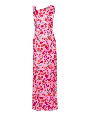 Leona Dress in Ammonite Rose