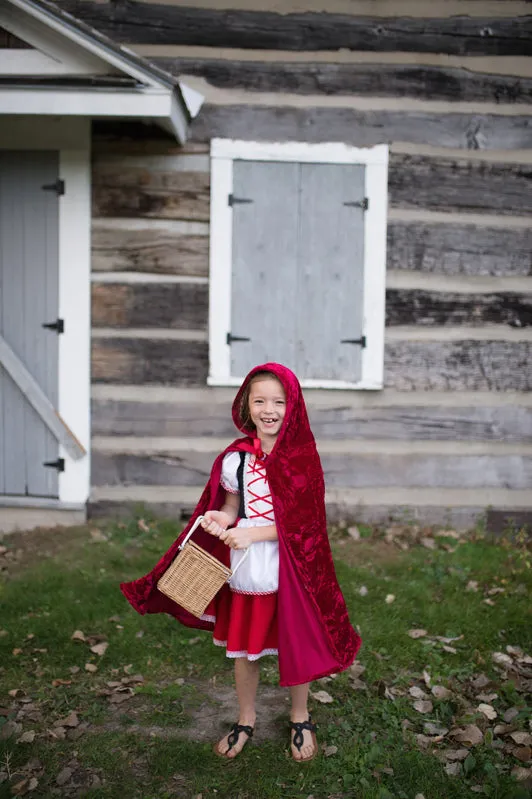 Little Red Riding Hood Cape by Great Pretenders Size 5-6 3yrs 