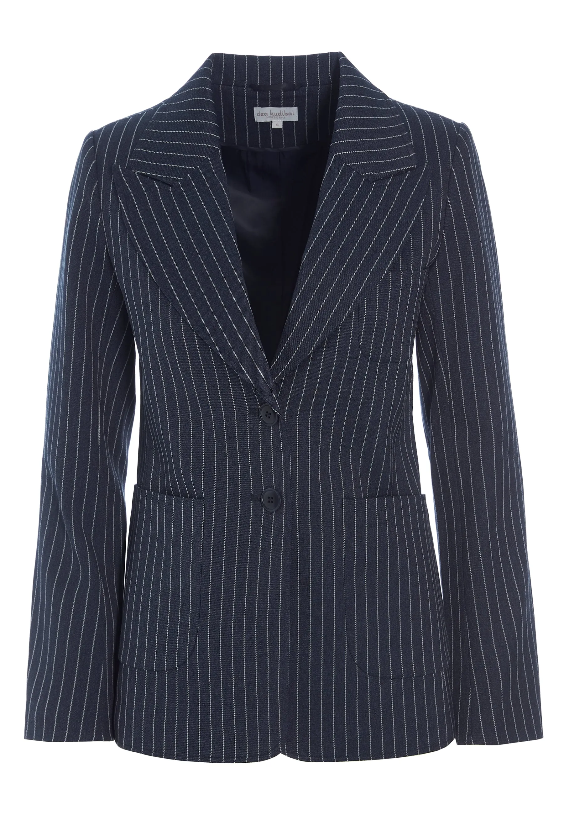 LIVIA (P)-Blue Melange Stripe