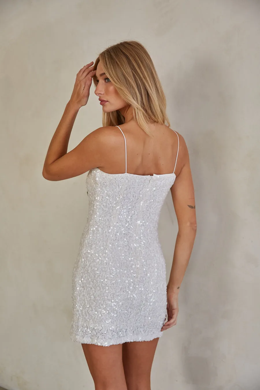 Lumi Sequin Bodycon Mini Dress