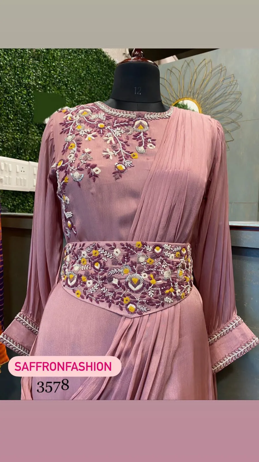Lunica indowestern dress