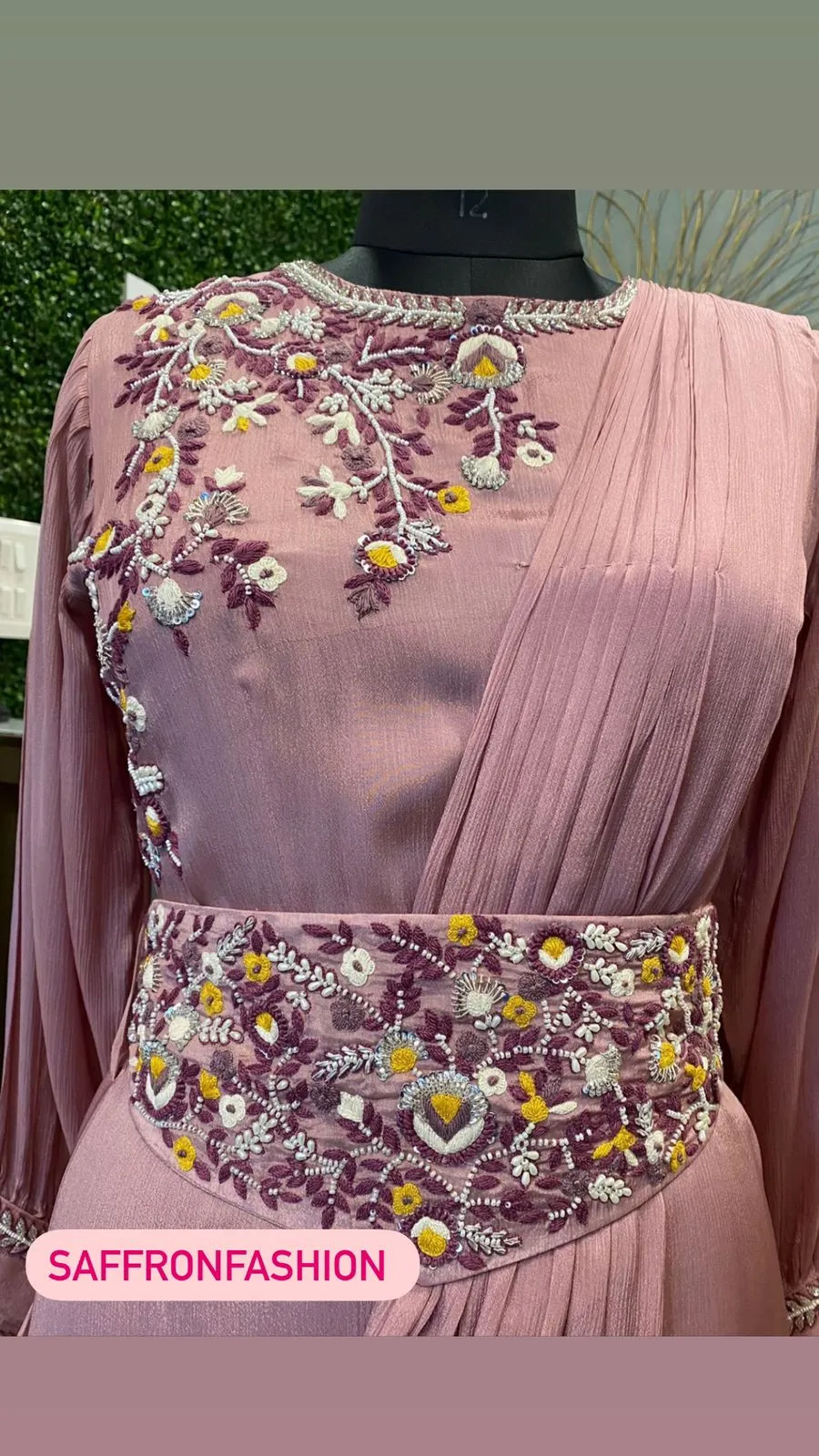 Lunica indowestern dress