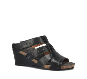 Lydia | Leather | Black