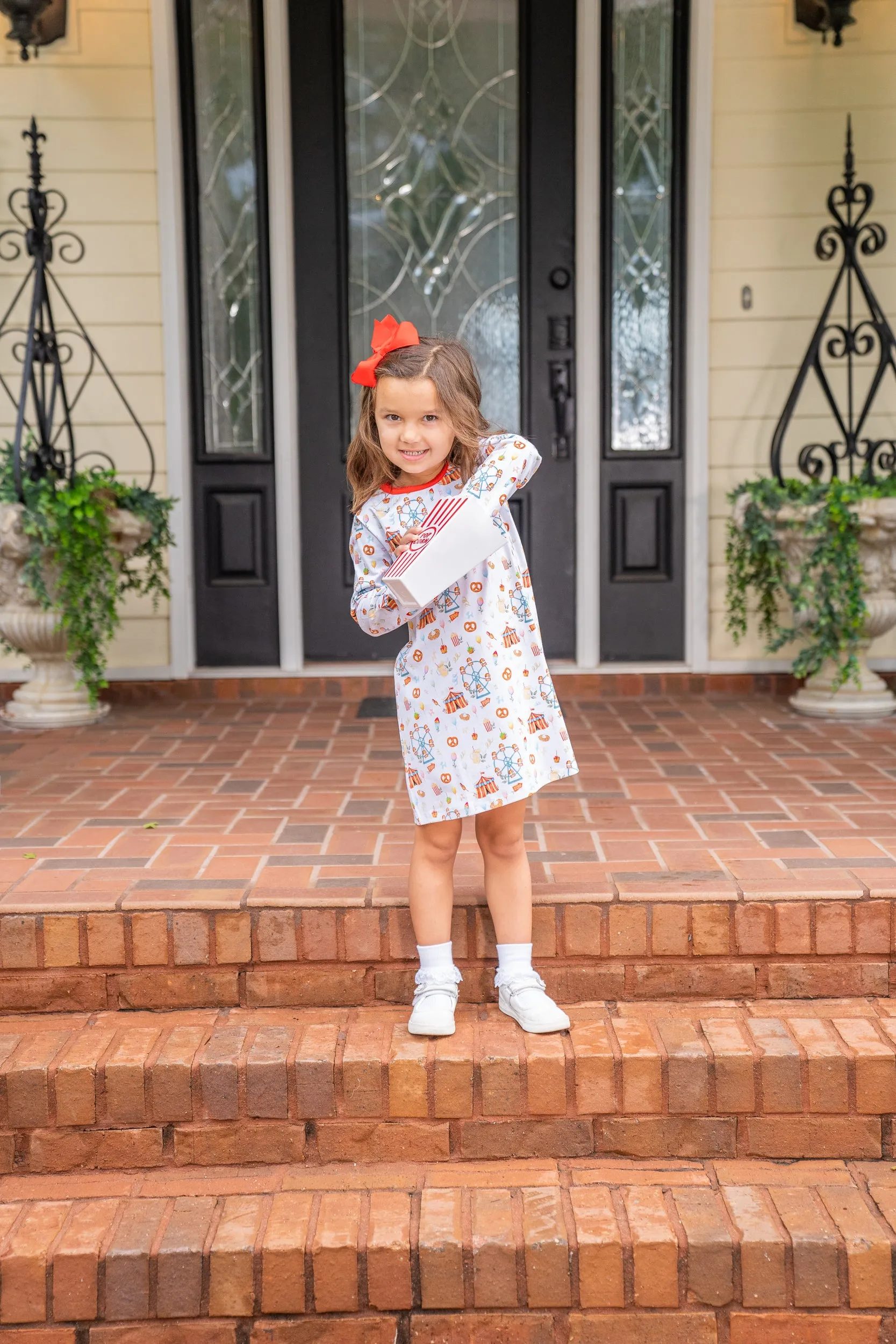 Mary Chase Fair Long Sleeve Dress