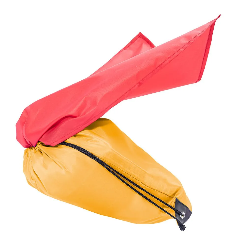 Mato & Hash Polyester Drawstring Cape Bag - 1 Color Print