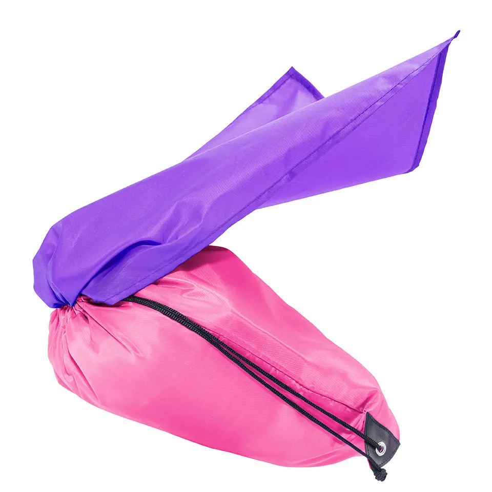 Mato & Hash Polyester Drawstring Cape Bag - 1 Color Print