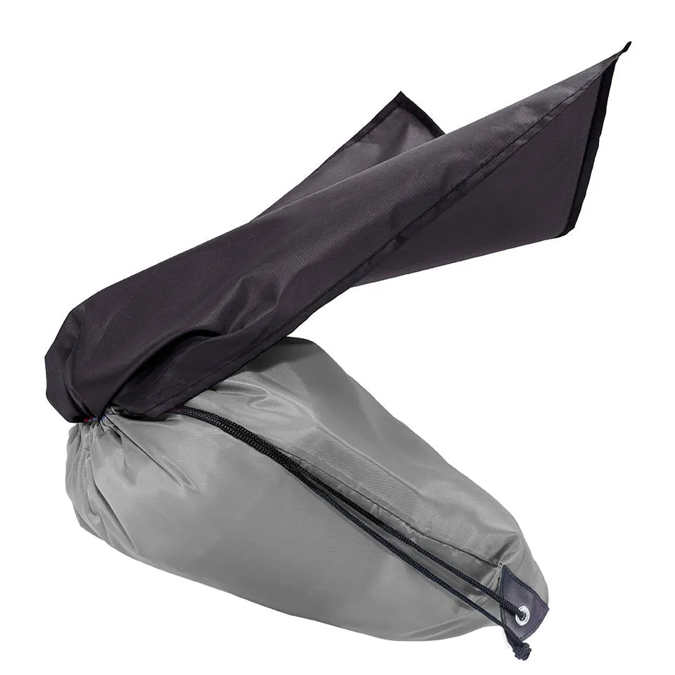 Mato & Hash Polyester Drawstring Cape Bag - 1 Color Print