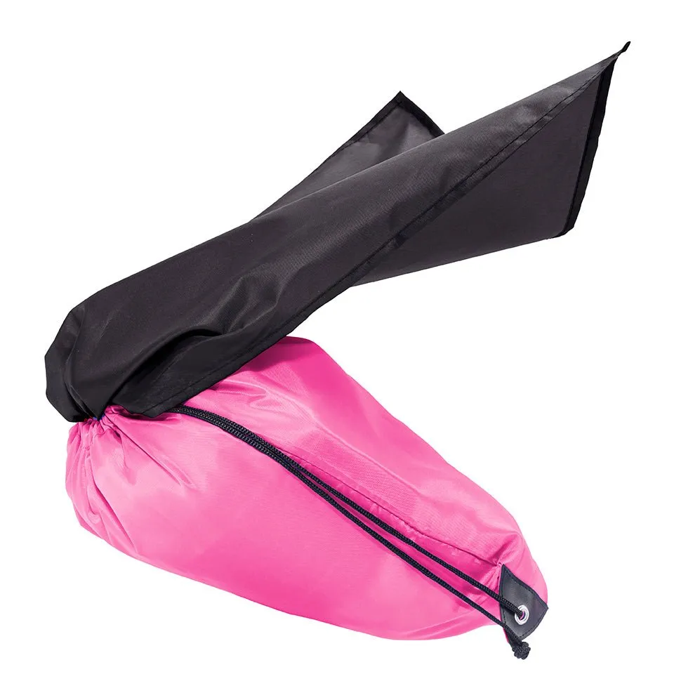 Mato & Hash Polyester Drawstring Cape Bag - 1 Color Print