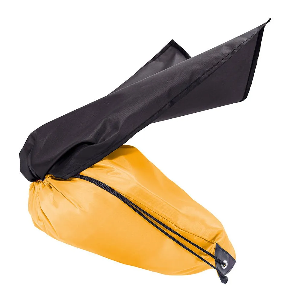 Mato & Hash Polyester Drawstring Cape Bag - 1 Color Print