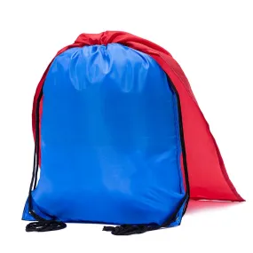 Mato & Hash Polyester Drawstring Cape Bag - 1 Color Print