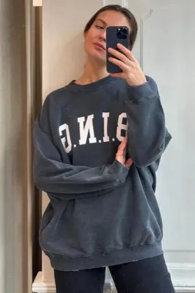 Men's/Women's Printed Alphabet Hoodie – Vintage Loose Hooded Sweatshirt, Spring & Autumn Pullover, Plus Size Top