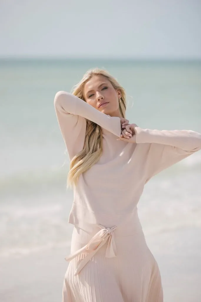 Mila Knit Tie Top