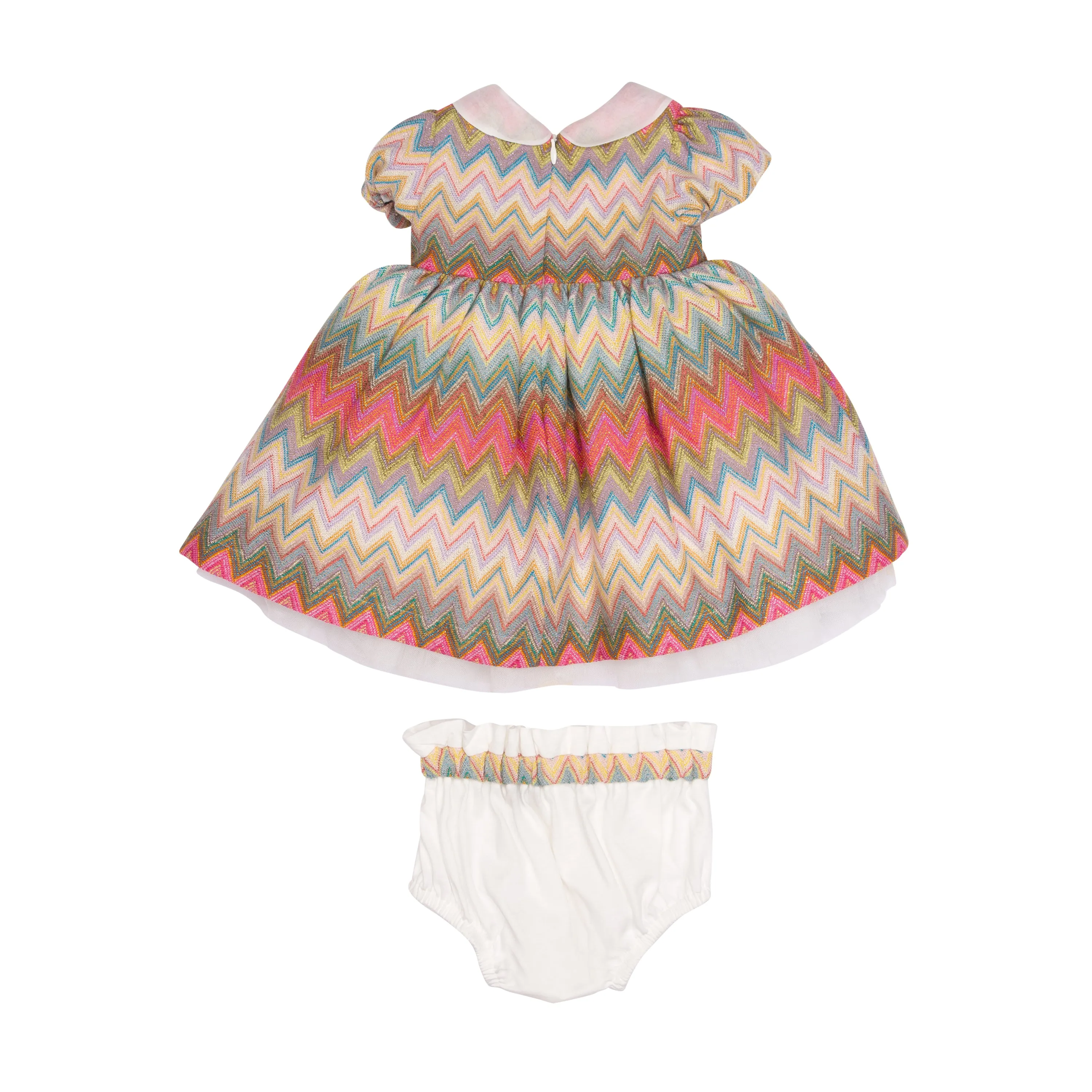 Missoni Baby Girls Woven Zig Zag Dress