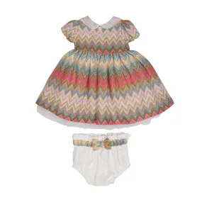 Missoni Baby Girls Woven Zig Zag Dress