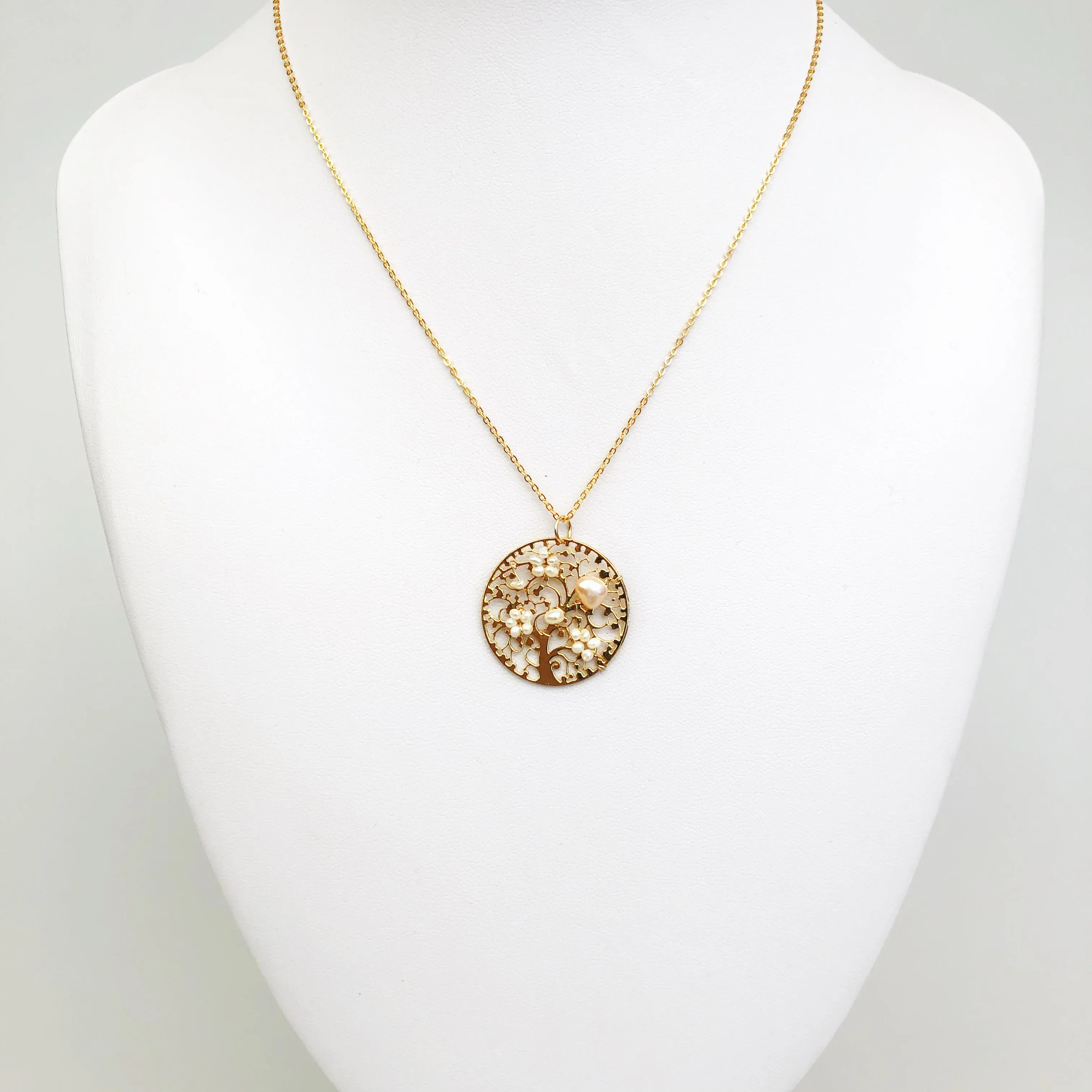 Moon Goddess Life Tree Necklace