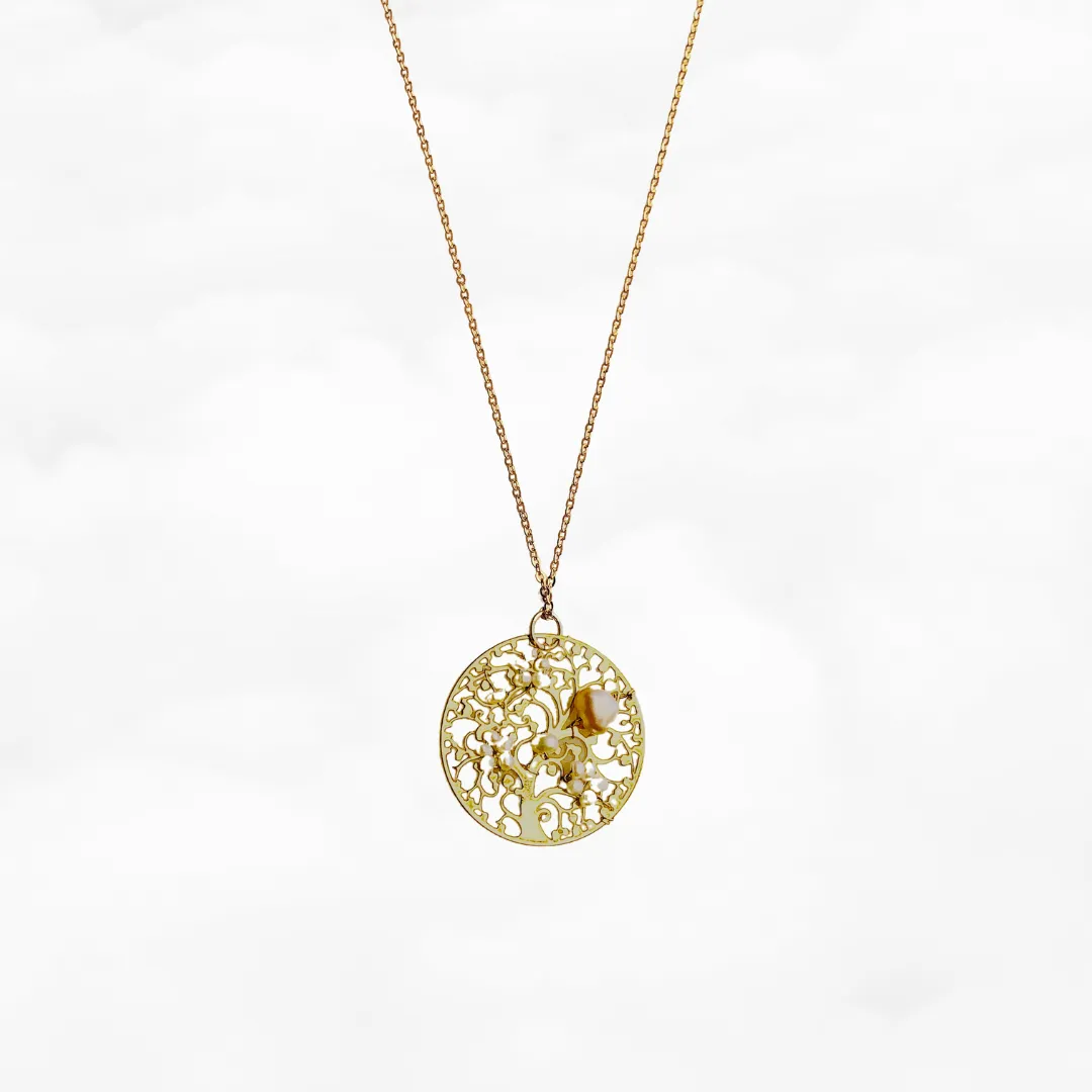 Moon Goddess Life Tree Necklace