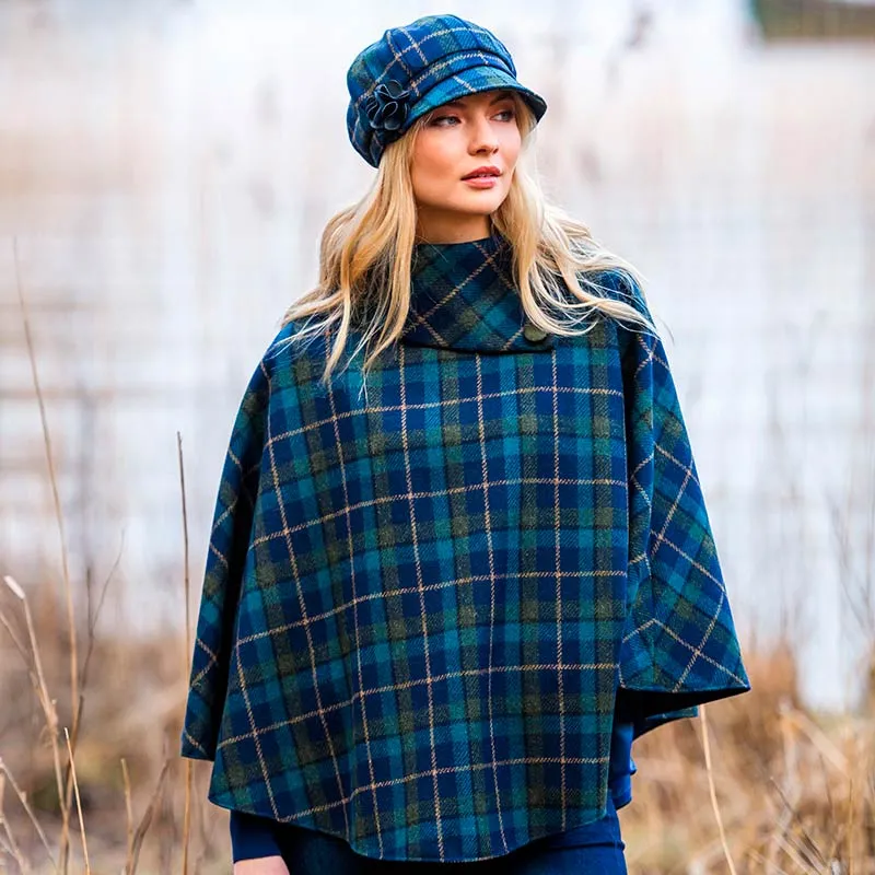 Mucros Weavers Tweed Poncho
