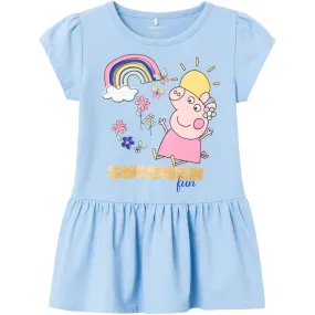 Name It Chambray Blue Arina Peppa Pig Dress