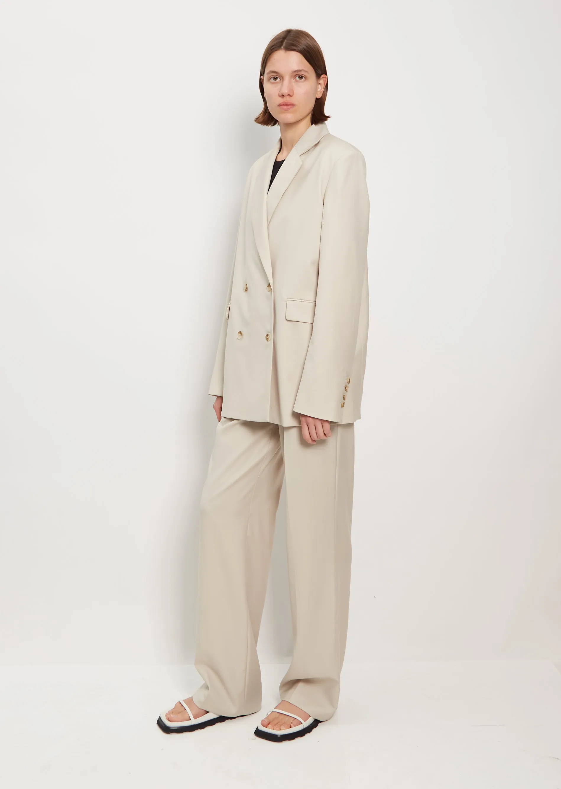 New Donau Wool Blazer — Beige