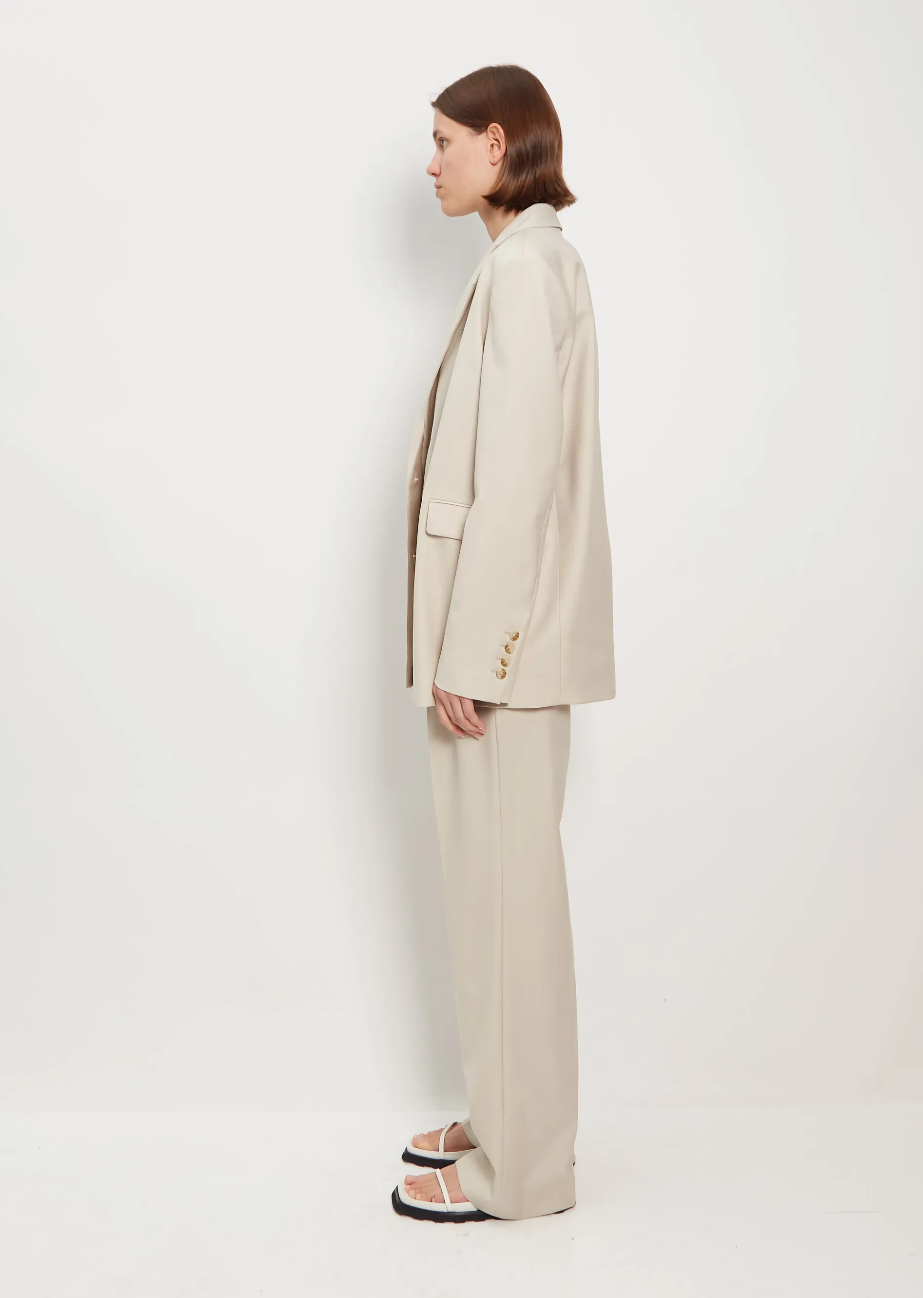 New Donau Wool Blazer — Beige
