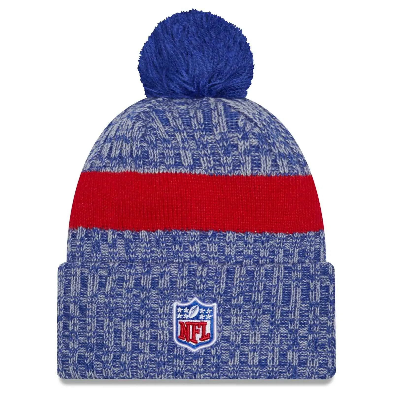 New Era New York Giants 2023/24 Sideline Cuffed Bobble Hat