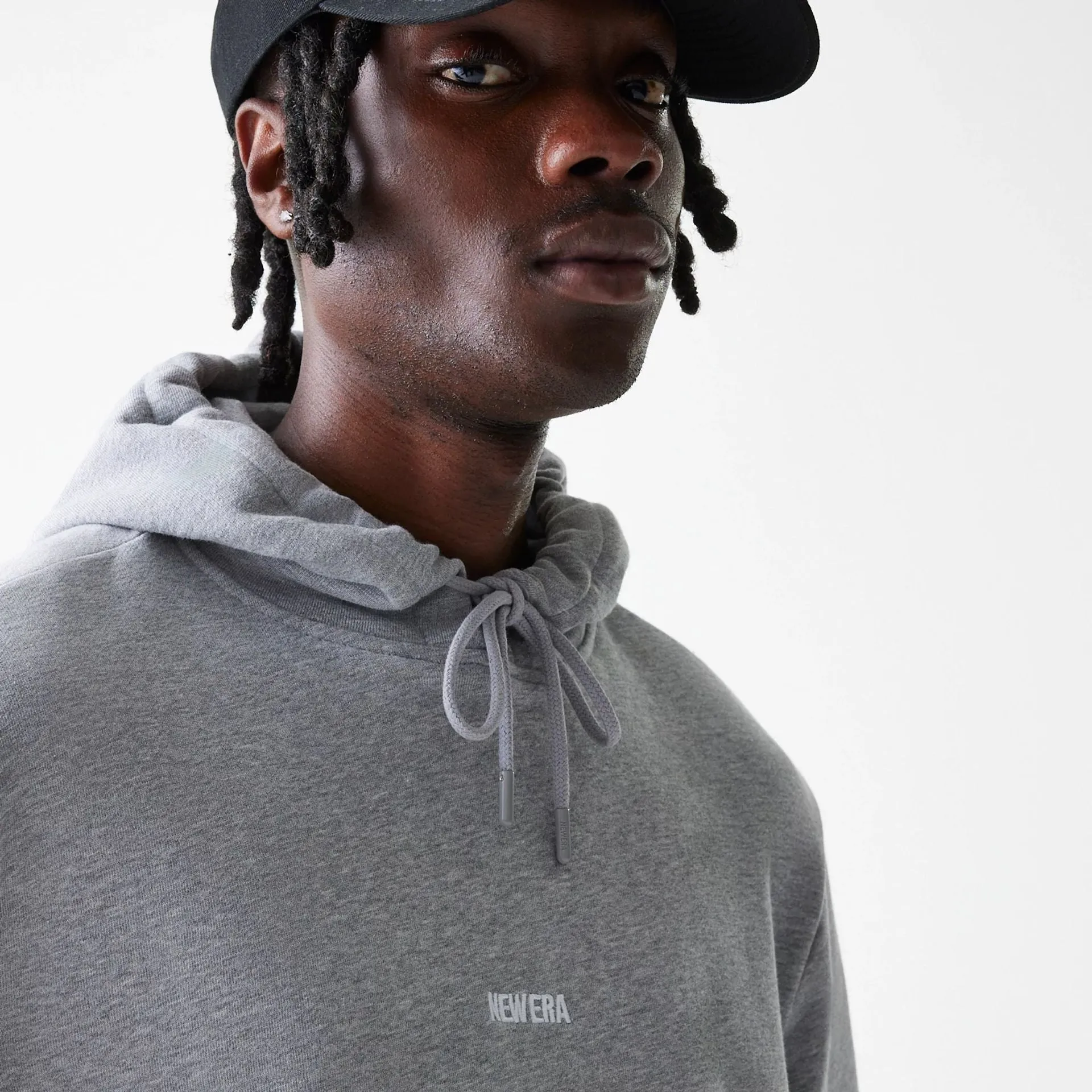 New Era Tonal Grey Pullover Hoodie