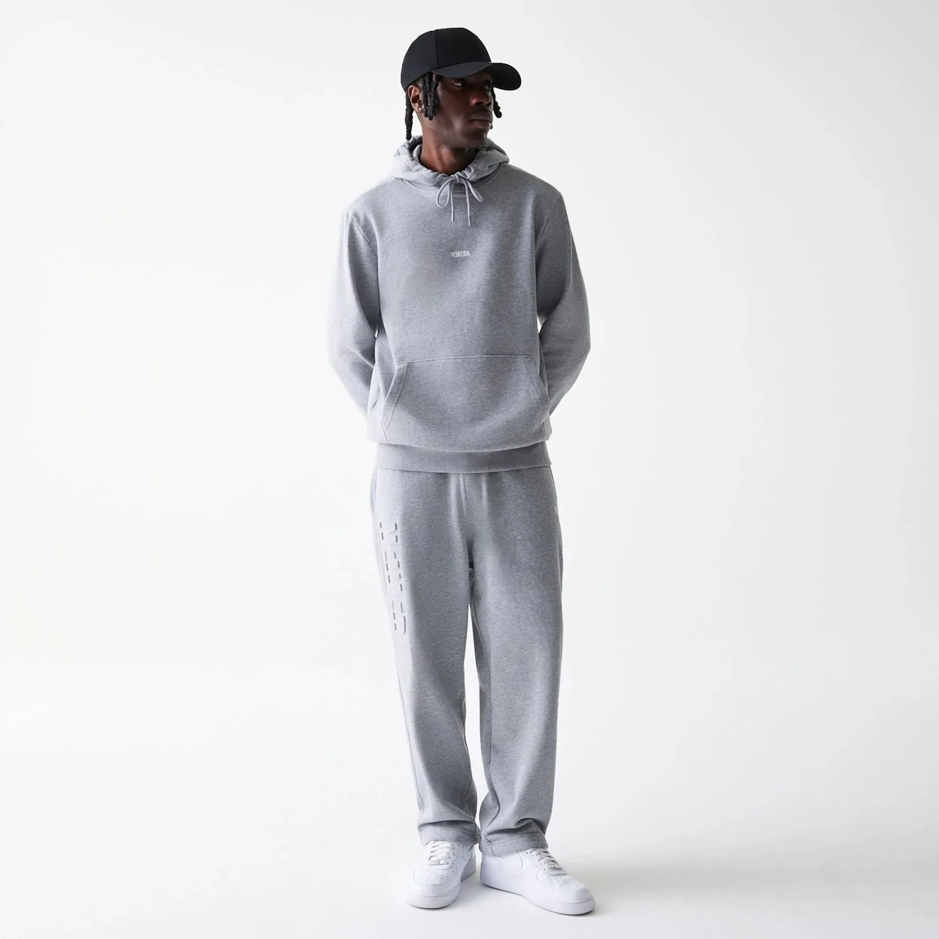 New Era Tonal Grey Pullover Hoodie