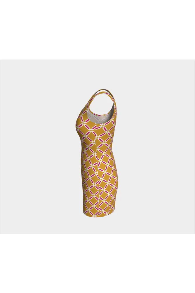 Octagonal Opulence Bodycon Dress
