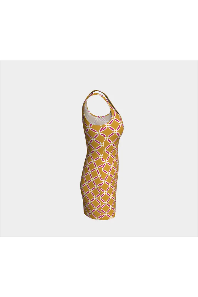 Octagonal Opulence Bodycon Dress