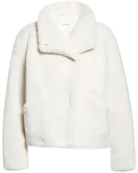Off White Sherpa Jacket