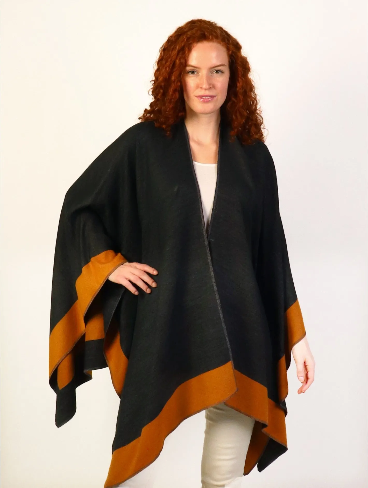 Open Front Cape
